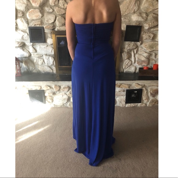 Blue Prom Dress - Picture 2 of 2